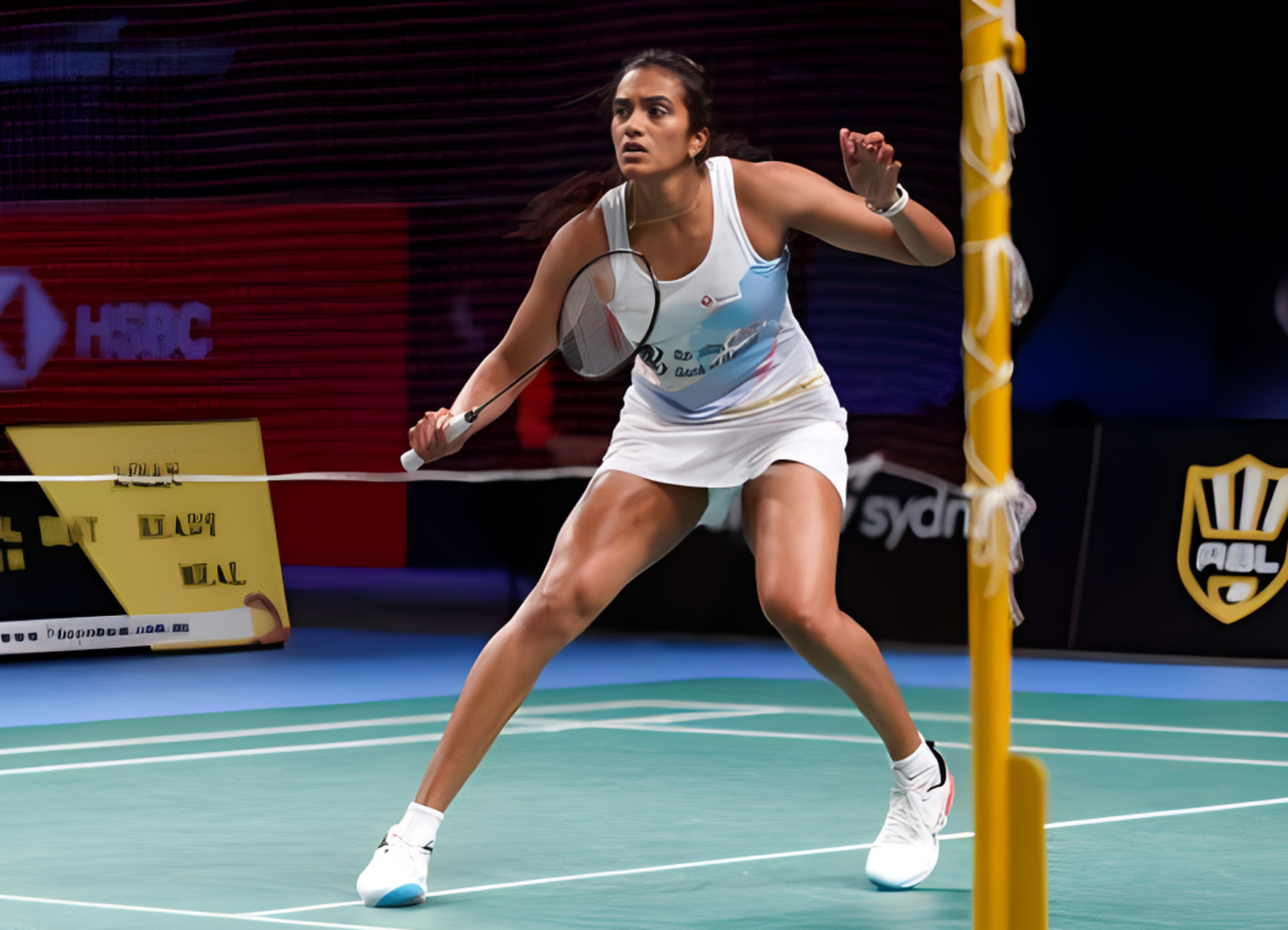 包含印度羽毛球队险胜法国羽毛球队，辛杜统治全场的词条